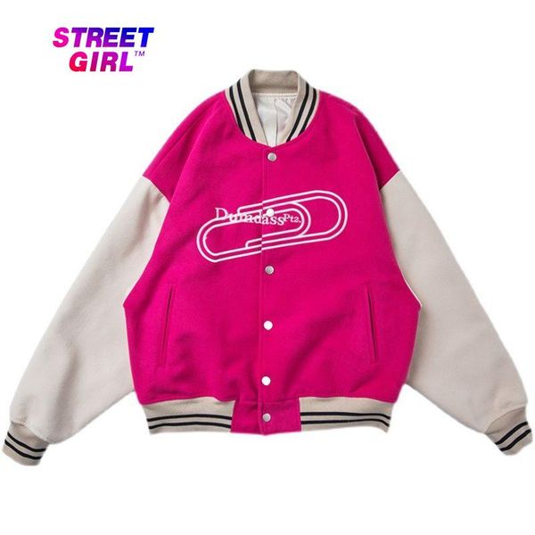 women's jackets 2021 personality trend pin embroidery couple jacket for men and women ins woolen stitching baseball uniform trendy, Black;brown
women's jackets 2021 personality trend pin embroidery couple jacket for men and women ins woolen stitching baseball uniform trendy, Black;brown
