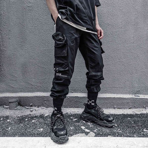 pants fashionable the guochao functional parachute men's dark hip hop brand leggings street trend multi pocket overalls, Black
pants fashionable the guochao functional parachute men's dark hip hop brand leggings street trend multi pocket overalls, Black