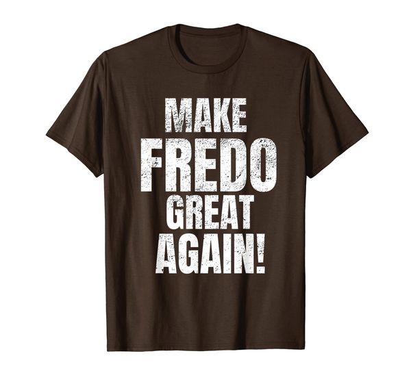 fredo unhinged - funny fake news fredo unhinged gift t-shirt, White;black