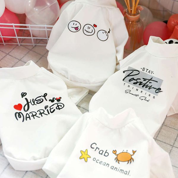 dog apparel straight dog clothing pet teddy spring and summer thin personalized black white t-shirt breathable cat puppy
dog apparel straight dog clothing pet teddy spring and summer thin personalized black white t-shirt breathable cat puppy