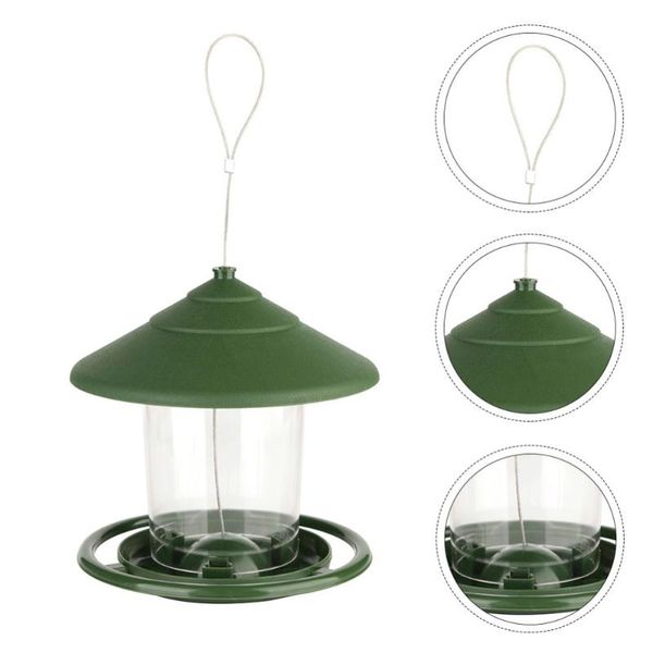 other bird supplies outdoor garden hanging automatic feeding wild feeder with roof and hook
other bird supplies outdoor garden hanging automatic feeding wild feeder with roof and hook