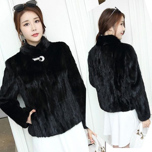 women's fur & faux women mink coat with hood female genuine jacket long ladies real coats natural warm outwear oversize 6xl 5xl, Black
women's fur & faux women mink coat with hood female genuine jacket long ladies real coats natural warm outwear oversize 6xl 5xl, Black