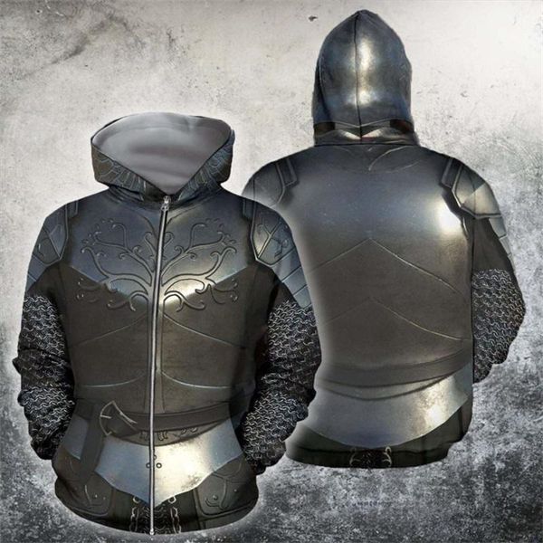 men's hoodies & sweatshirts 3d all over printed knight medieval armor men hoodie harajuku fashion hooded sweatshirt cosplay costume aut, Black
men's hoodies & sweatshirts 3d all over printed knight medieval armor men hoodie harajuku fashion hooded sweatshirt cosplay costume aut, Black