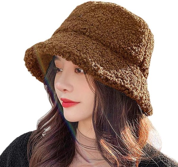 women lambs wool bucket cute girls outdoor sports fisherman cap for ladies casual winter warm hat, Blue;gray
women lambs wool bucket cute girls outdoor sports fisherman cap for ladies casual winter warm hat, Blue;gray