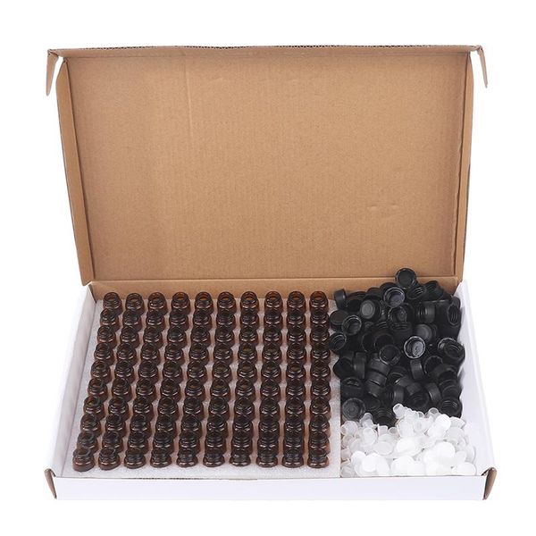 storage bottles & jars 100pcs/set essential oil amber 1-3ml sample glass test bottle empty perfume
storage bottles & jars 100pcs/set essential oil amber 1-3ml sample glass test bottle empty perfume
