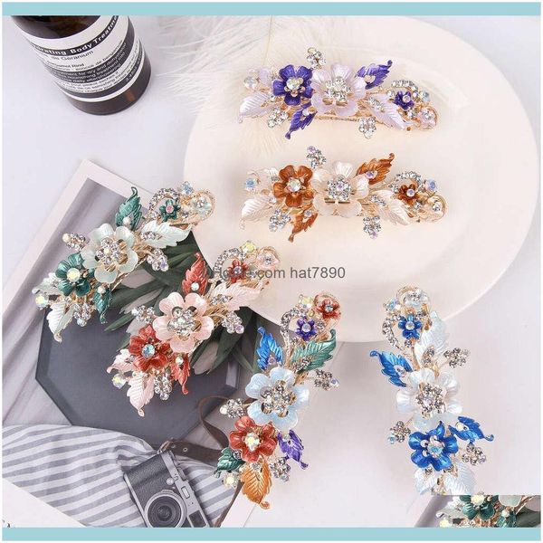 rubber bands hair jewelryfashion women flower barrette clips hairpin pin rhinestone crystal headwear aessories jewelry drop delivery 2021 aw, Pink
rubber bands hair jewelryfashion women flower barrette clips hairpin pin rhinestone crystal headwear aessories jewelry drop delivery 2021 aw, Pink