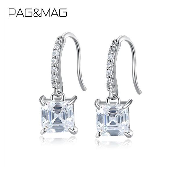 pag&mag clear cz zircon square drop earrings for women female 925 sterling silver fashion jewelry dangle & chandelier
pag&mag clear cz zircon square drop earrings for women female 925 sterling silver fashion jewelry dangle & chandelier