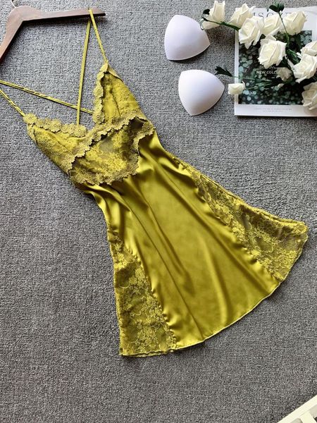 women's sleepwear ladies silk satin night dress sleeveless nighties v-neck nightgown nightdress lace nightwear for women, Black;red
women's sleepwear ladies silk satin night dress sleeveless nighties v-neck nightgown nightdress lace nightwear for women, Black;red