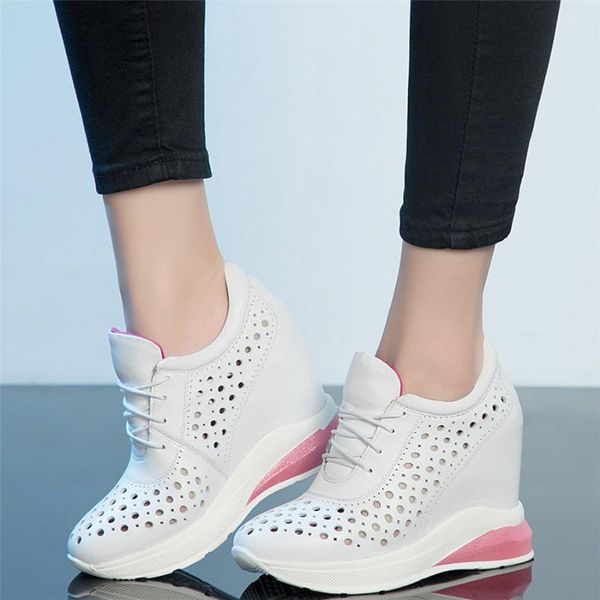 summer platform pumps shoes women genuine leather wedges high heel ankle boots female round toe fashion sneakers casual, Black
summer platform pumps shoes women genuine leather wedges high heel ankle boots female round toe fashion sneakers casual, Black