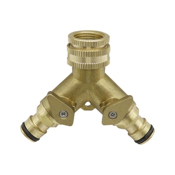 watering equipments garden y hose connector brass 2-ways valves drip irrigation fittings agriculture female thread 1 pc
watering equipments garden y hose connector brass 2-ways valves drip irrigation fittings agriculture female thread 1 pc
