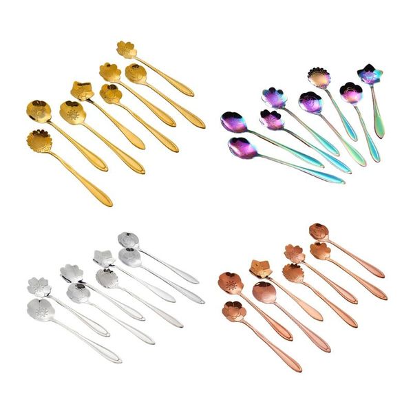 spoons 8pcs flowers design gold spoon long handle dessert tea coffee mixing stainless steel vintage teaspoons drink tableware
spoons 8pcs flowers design gold spoon long handle dessert tea coffee mixing stainless steel vintage teaspoons drink tableware