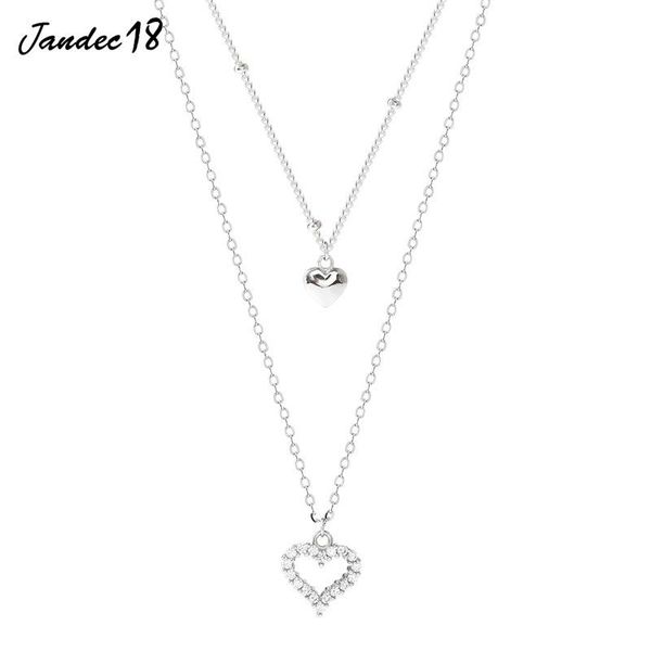 pendant necklaces double layer collars 925 sterling silver choker aesthetic clavicle chain heart zircon necklace women jewelry accessories
pendant necklaces double layer collars 925 sterling silver choker aesthetic clavicle chain heart zircon necklace women jewelry accessories