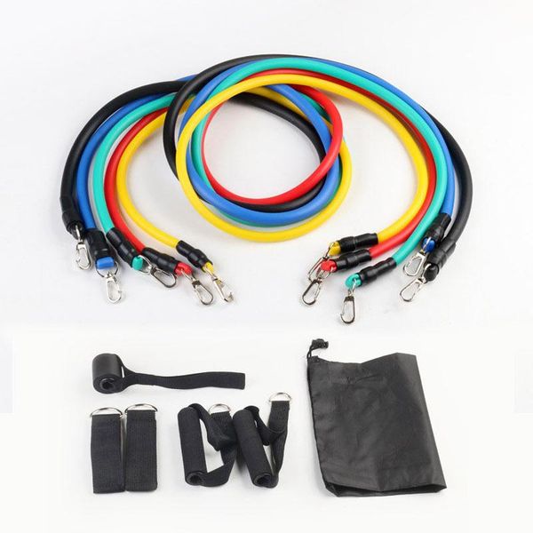 resistance bands 11pcs exercise set expander yaga pull rope gym training fitness band home workout with door anchor ankle strap
resistance bands 11pcs exercise set expander yaga pull rope gym training fitness band home workout with door anchor ankle strap