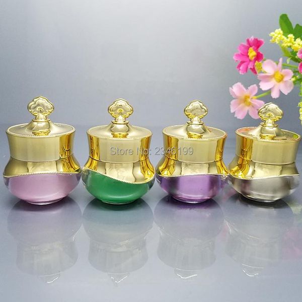 storage bottles & jars 30pcs 5g 10g 15g colorful acrylic cream jar eye nail powder lotion empty cosmetic packaging
storage bottles & jars 30pcs 5g 10g 15g colorful acrylic cream jar eye nail powder lotion empty cosmetic packaging