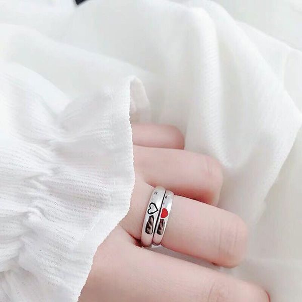 wedding rings bijoux fashion real 925 sterling silver heart couple for women boho adjustable antique anillos, Slivery;golden
wedding rings bijoux fashion real 925 sterling silver heart couple for women boho adjustable antique anillos, Slivery;golden