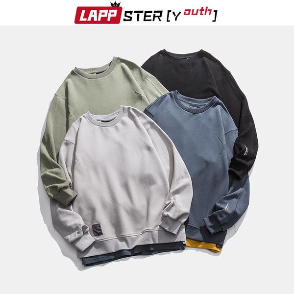men's hoodies & sweatshirts -youth men fake two pieces 2022 pullovers mens colorfull cotton sweatshirt couple harajuku streetwear cl, Black
men's hoodies & sweatshirts -youth men fake two pieces 2022 pullovers mens colorfull cotton sweatshirt couple harajuku streetwear cl, Black