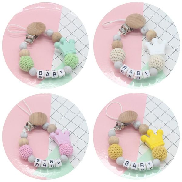 pacifiers# diy baby teethers food grade beech silicone pacifier chain clip holder teether toy for born
pacifiers# diy baby teethers food grade beech silicone pacifier chain clip holder teether toy for born