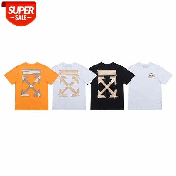 ow white stamping short-sleeved t-shirt loose ss street men and women #ng7s, White;black
ow white stamping short-sleeved t-shirt loose ss street men and women #ng7s, White;black