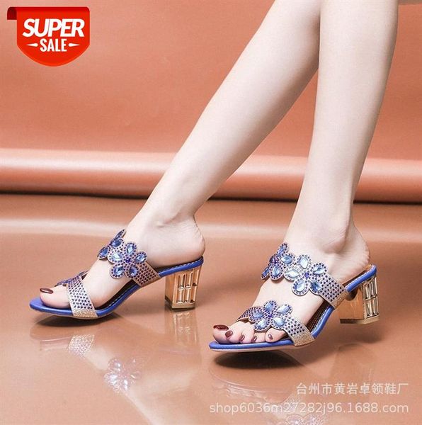 fashion slippers women beach seaside sandals and thick heel outer wear flower rhinestone mid-low #gp2u, Black
fashion slippers women beach seaside sandals and thick heel outer wear flower rhinestone mid-low #gp2u, Black