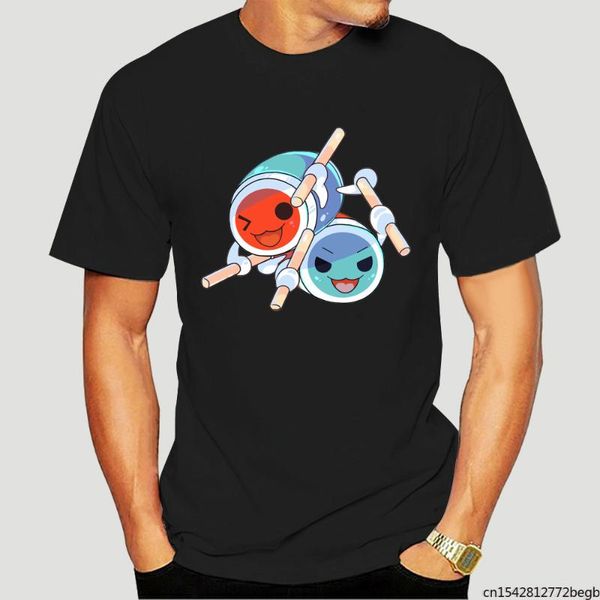 men's t-shirts taiko no tatsujin don katsu t shirt, White;black
men's t-shirts taiko no tatsujin don katsu t shirt, White;black