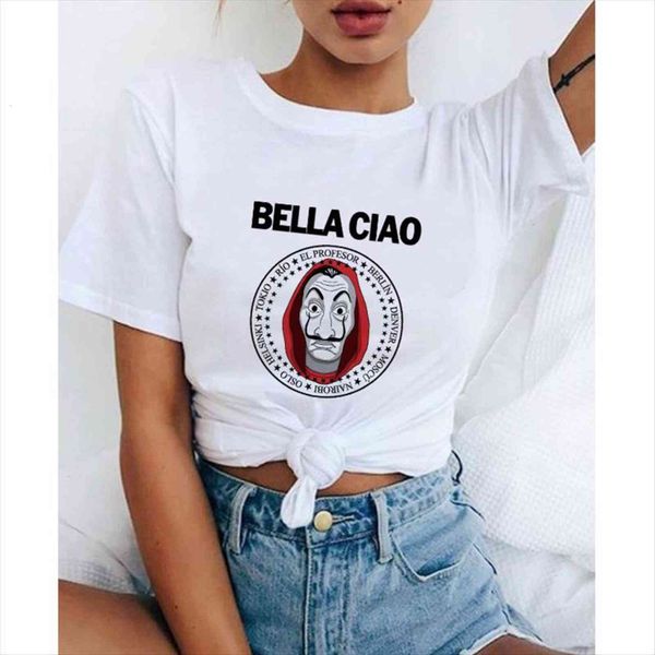 la casa de papel money womens t shirt heist tees tv bella ciao women streetwear house of paper funny harajuku, White
la casa de papel money womens t shirt heist tees tv bella ciao women streetwear house of paper funny harajuku, White
