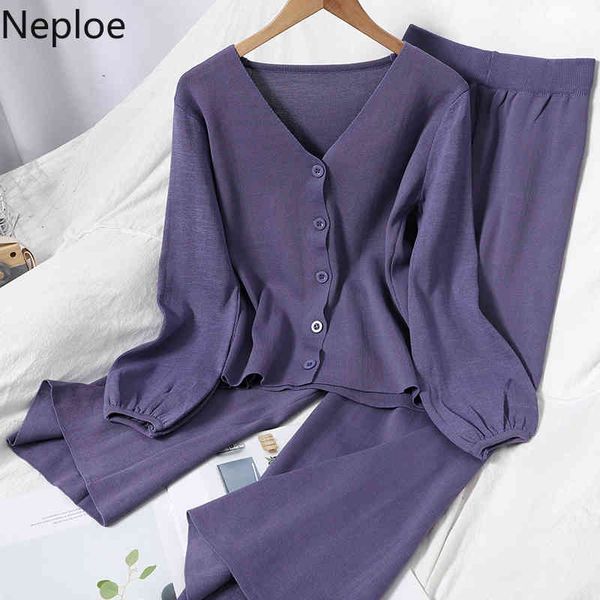neploe 2 piece outfits for women pants and autumn winter clothes korean chic knitted suit femme roupas two piece set 4g847 210422, White
neploe 2 piece outfits for women pants and autumn winter clothes korean chic knitted suit femme roupas two piece set 4g847 210422, White