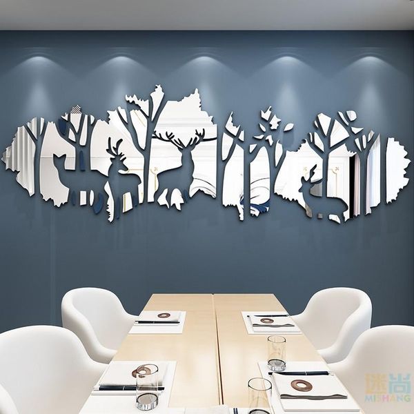 mirrors forest deer acrylic mirror wall stickers living room personalized 3d interior decoration home decor zm1105
mirrors forest deer acrylic mirror wall stickers living room personalized 3d interior decoration home decor zm1105