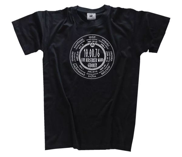 ein berserker ward né viking anniversaires date demandée t-shirt s-3xl, White;black
ein berserker ward né viking anniversaires date demandée t-shirt s-3xl, White;black