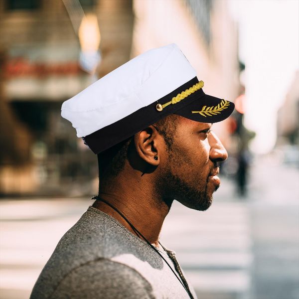 captain hat military hats boat skipper ship sailor costume adjustable cap navy marine admiral for men women, Blue;gray
captain hat military hats boat skipper ship sailor costume adjustable cap navy marine admiral for men women, Blue;gray