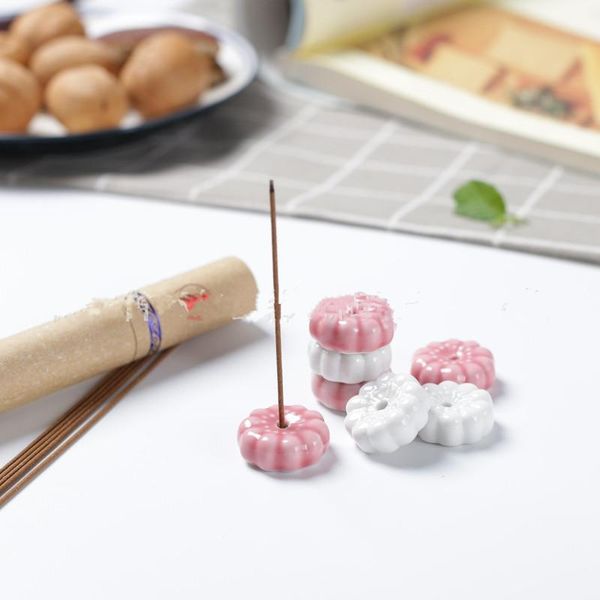 fragrance lamps ceramic cherry blossom incense holder sticks diy home room decoration supplies
fragrance lamps ceramic cherry blossom incense holder sticks diy home room decoration supplies