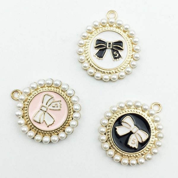 korean small round pearl bow pendant charms jewelry accessories key chain pendant diy alloy accessories, Silver
korean small round pearl bow pendant charms jewelry accessories key chain pendant diy alloy accessories, Silver