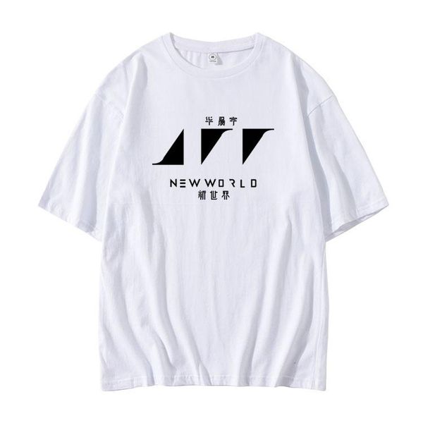 women's t-shirt chenyu hua concert world around the fan support clothes same short-sleeved o-neck casual cotton street, White
women's t-shirt chenyu hua concert world around the fan support clothes same short-sleeved o-neck casual cotton street, White