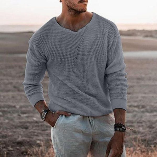 men's sweaters men slim fits shrink resistant sweater long sleeve solid color breathable v neck stretchy knitted pullover streetwear, White;black
men's sweaters men slim fits shrink resistant sweater long sleeve solid color breathable v neck stretchy knitted pullover streetwear, White;black