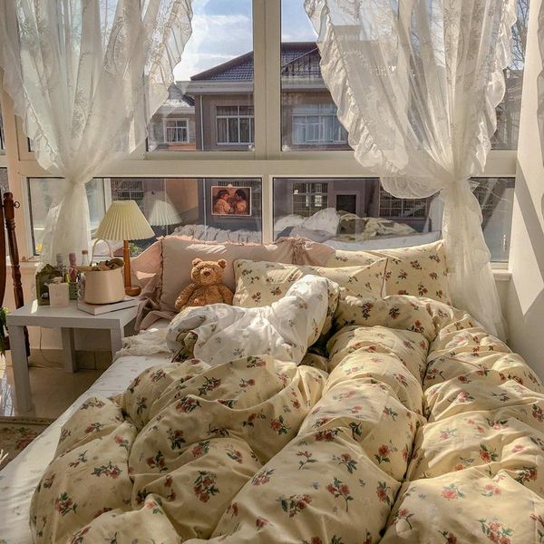 bedding sets wind vintage floral mid-ancient cotton four-piece quilt cover bed sheet
bedding sets wind vintage floral mid-ancient cotton four-piece quilt cover bed sheet