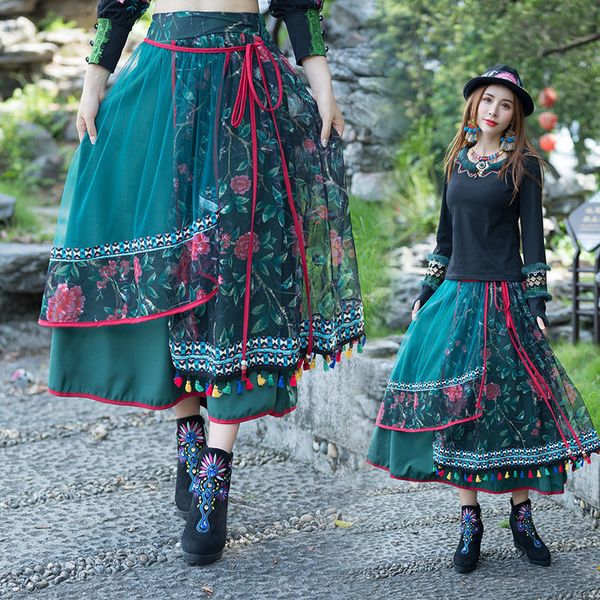 ethnic style female retro-embroidered big swing mesh winter printing holiday trips long vintage skirt y183 zpas, Black
ethnic style female retro-embroidered big swing mesh winter printing holiday trips long vintage skirt y183 zpas, Black