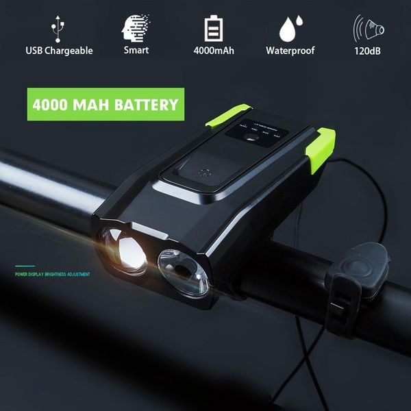 bike lights smart induction 2 in 1 bicycle light bell 4000mah mtb road led headlight 120 db cycling electric horn lamp
bike lights smart induction 2 in 1 bicycle light bell 4000mah mtb road led headlight 120 db cycling electric horn lamp