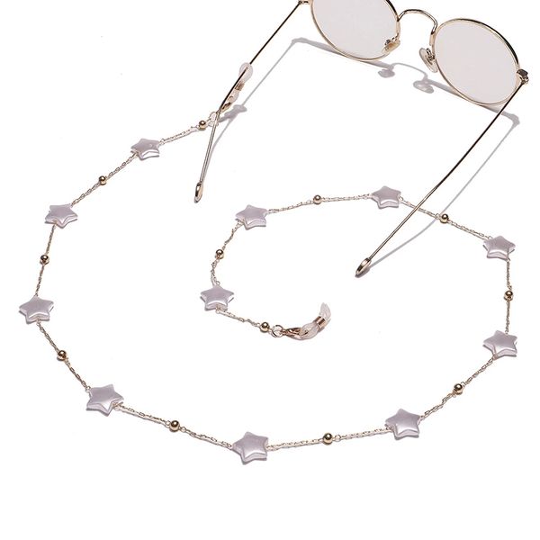2021 pearl star bead eyeglasses chain fashion women casual sunglasses chain holder accessary
2021 pearl star bead eyeglasses chain fashion women casual sunglasses chain holder accessary