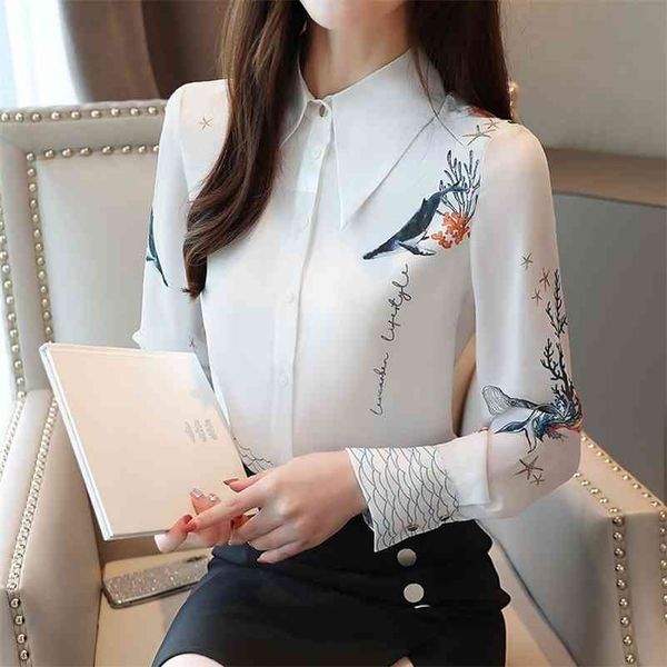 autumn blouse women ladies chiffon blouse shirts for women white shirt printing button blusas mujer de moda 0265 210323
autumn blouse women ladies chiffon blouse shirts for women white shirt printing button blusas mujer de moda 0265 210323