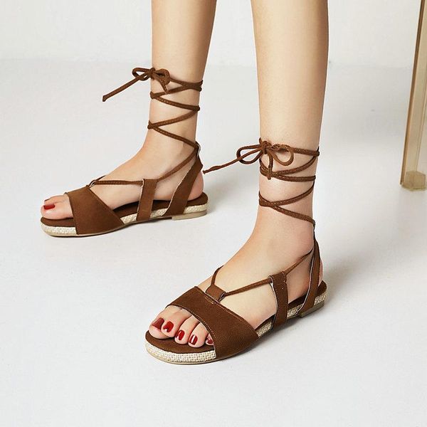 sandals 2021 shoes woman flock leather lace-up simple summer fashion flat beach women, Black
sandals 2021 shoes woman flock leather lace-up simple summer fashion flat beach women, Black
