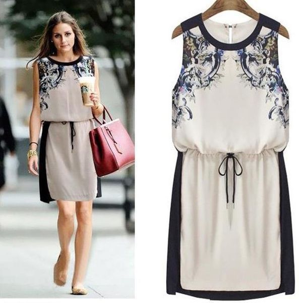 casual dresses summer women ladies chiffon sleeveless floral evening party short dress, Black;gray
casual dresses summer women ladies chiffon sleeveless floral evening party short dress, Black;gray