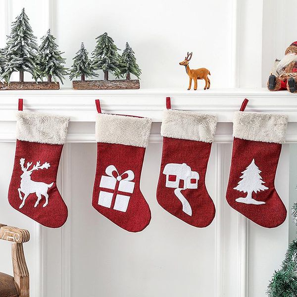 christmas decorations prints stockings pendant cloth tree elk snowflake ornament print party home decoration gift bag
christmas decorations prints stockings pendant cloth tree elk snowflake ornament print party home decoration gift bag