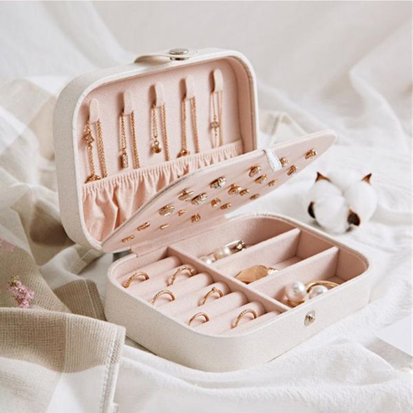storage boxes & bins 2 layers jewelry box girl earrings plate protable leather ring multi-function
storage boxes & bins 2 layers jewelry box girl earrings plate protable leather ring multi-function