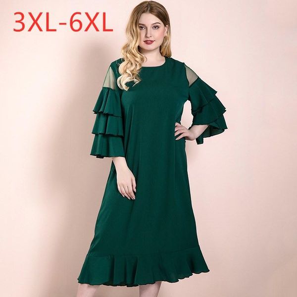 plus size dresses 2021 spring autumn long dress for women large butterfly sleeve loose casual scollop green 3xl 4xl 5xl 6xl, Black
plus size dresses 2021 spring autumn long dress for women large butterfly sleeve loose casual scollop green 3xl 4xl 5xl 6xl, Black