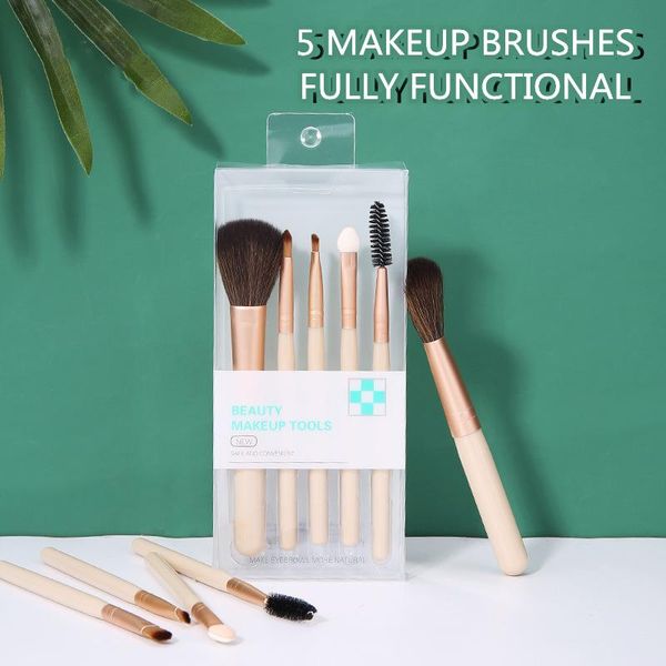makeup brushes 5pcs fully functional cosmetics set blusher eyeshadow eyebrow eyelash brush professional beauty tools
makeup brushes 5pcs fully functional cosmetics set blusher eyeshadow eyebrow eyelash brush professional beauty tools