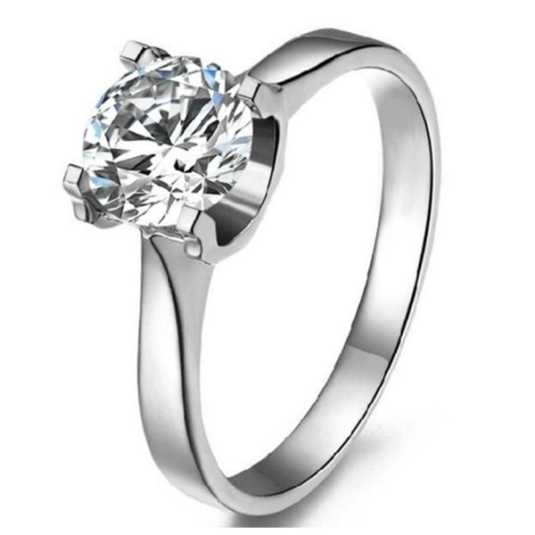 solid gold 14k solitaire prongs ring moissanite precious stone jewelry 1ct engagement white women cluster rings, Golden;silver
solid gold 14k solitaire prongs ring moissanite precious stone jewelry 1ct engagement white women cluster rings, Golden;silver
