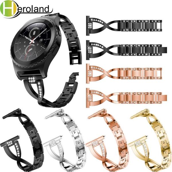 watch bands 20mm wrist band rhineston bracelet for samsung gear s2 classic smart sport alloy steel watchstrap, Black;brown
watch bands 20mm wrist band rhineston bracelet for samsung gear s2 classic smart sport alloy steel watchstrap, Black;brown