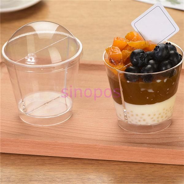 disposable dinnerware 9pcs transparent plastic sectioned mousse cup, 2 section divided pudding holder, 180ml clear 2-apartments juice cups,s
disposable dinnerware 9pcs transparent plastic sectioned mousse cup, 2 section divided pudding holder, 180ml clear 2-apartments juice cups,s
