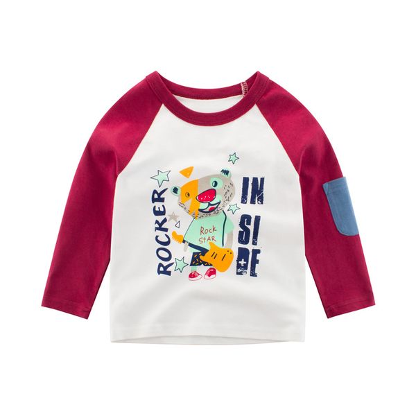 spring autumn kids t-shirt long sleeve boy clothing cotton cartoon korean design childrens bottom shirt1 pcs for 2-7, White;black
spring autumn kids t-shirt long sleeve boy clothing cotton cartoon korean design childrens bottom shirt1 pcs for 2-7, White;black