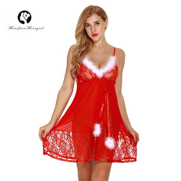 women's sleepwear minifaceminigirl women lace nightgown yjamas christmas red home clothes s-xxl 917, Black;red
women's sleepwear minifaceminigirl women lace nightgown yjamas christmas red home clothes s-xxl 917, Black;red