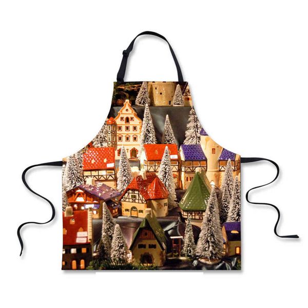Custom Made Aprons Fashion apron Christmas seri Christmas tree lovely small pendant printed kitchen Bib
Custom Made Aprons Fashion apron Christmas seri Christmas tree lovely small pendant printed kitchen Bib